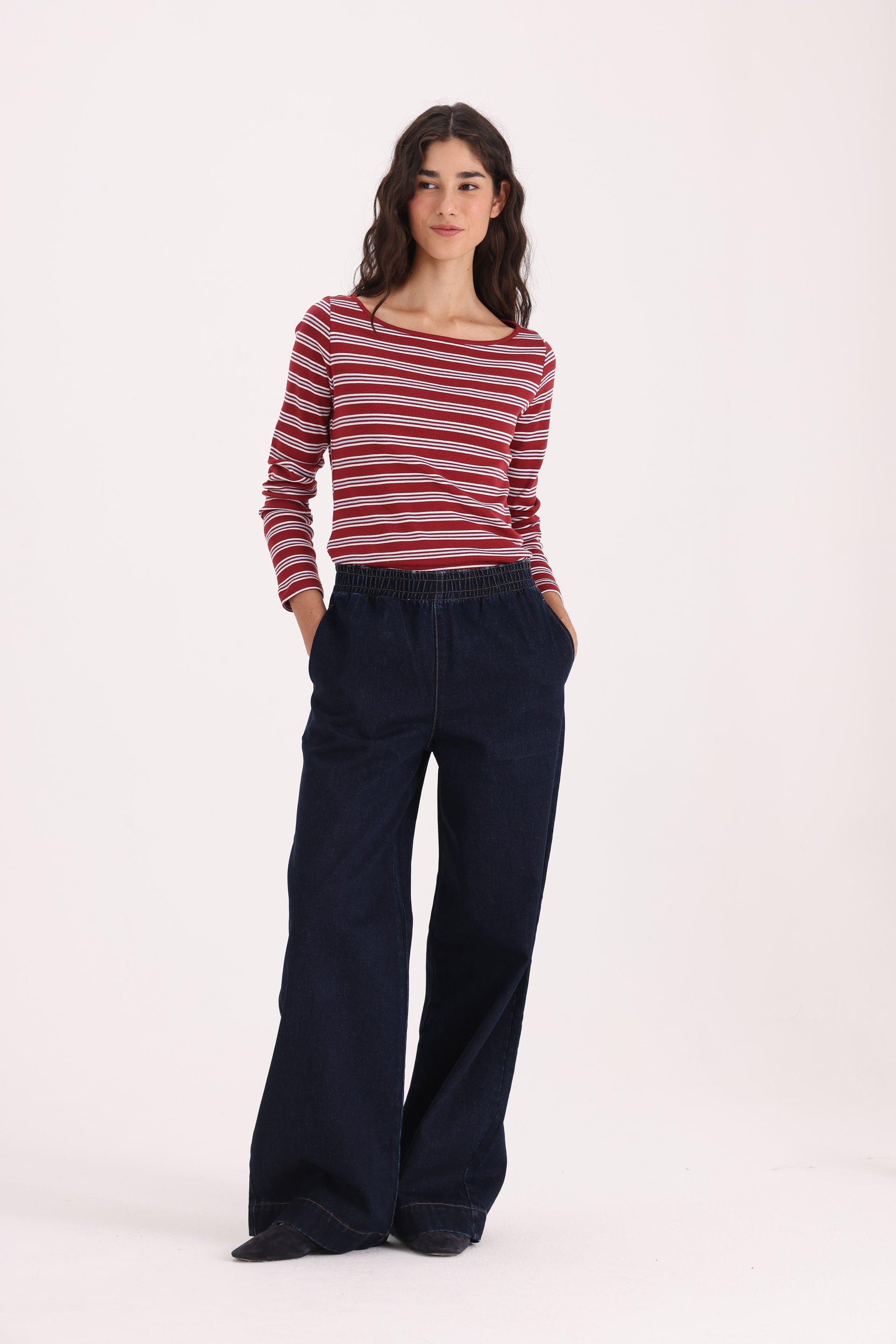 Y005 Wide Leg T.alto Confort
